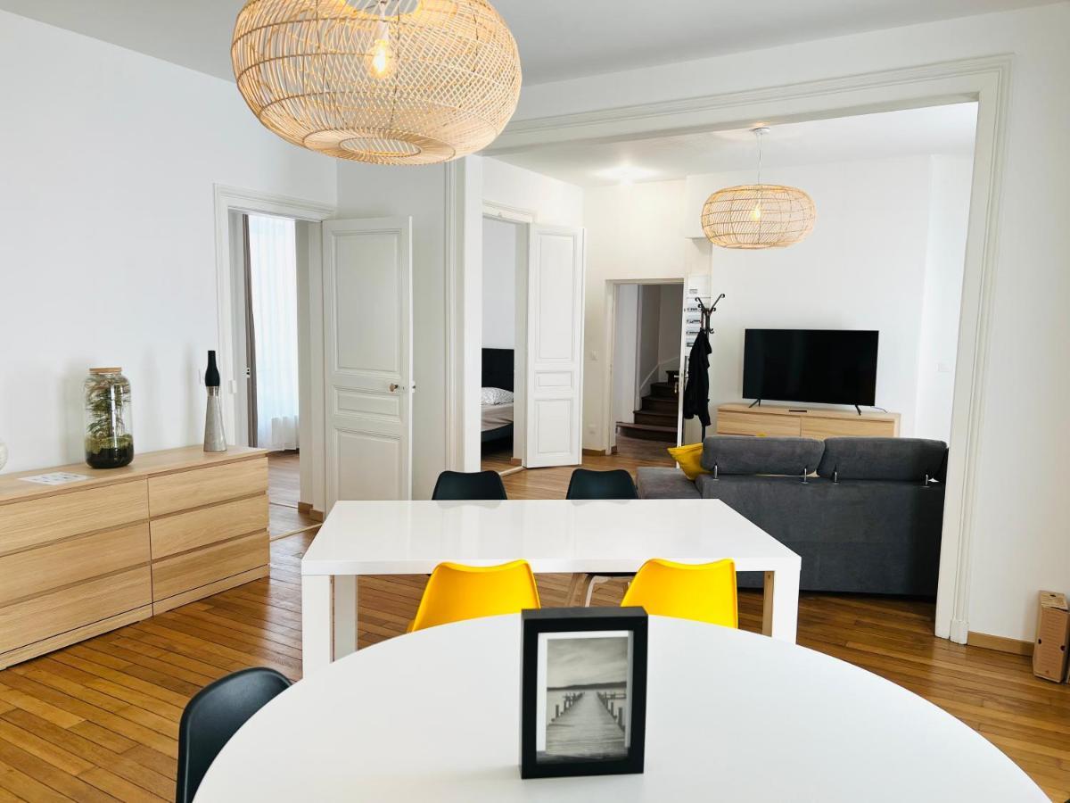 Chic Appartement Type 4 / Parking Prive Reims Eksteriør billede