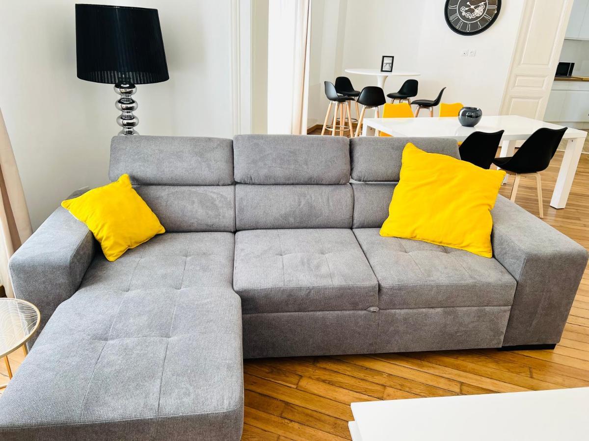Chic Appartement Type 4 / Parking Prive Reims Eksteriør billede